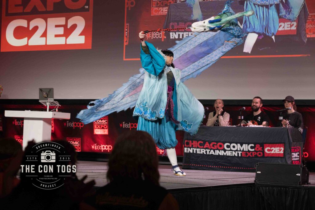 Contestants from the 2025 C2E2 Cosplay Showcase