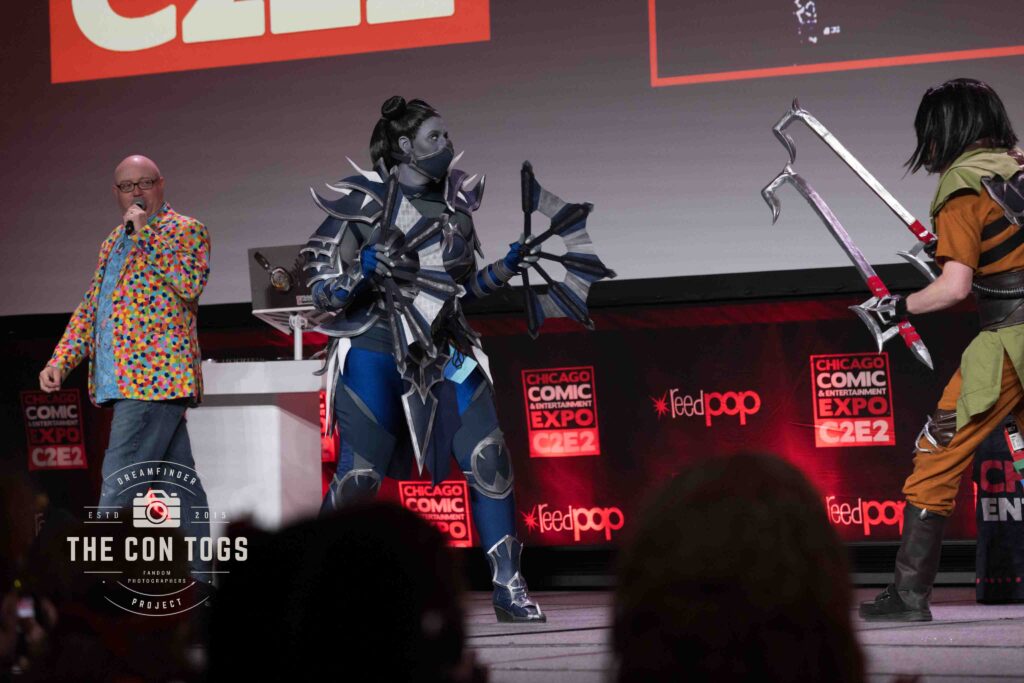 Contestants from the 2025 C2E2 Cosplay Showcase