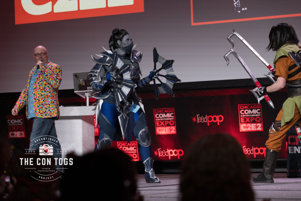 Contestants from the 2025 C2E2 Cosplay Showcase