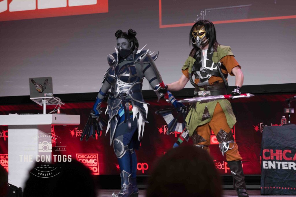 Contestants from the 2025 C2E2 Cosplay Showcase