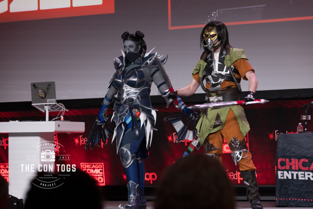 Contestants from the 2025 C2E2 Cosplay Showcase