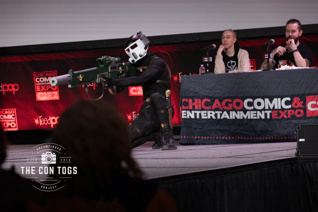 Contestants from the 2025 C2E2 Cosplay Showcase