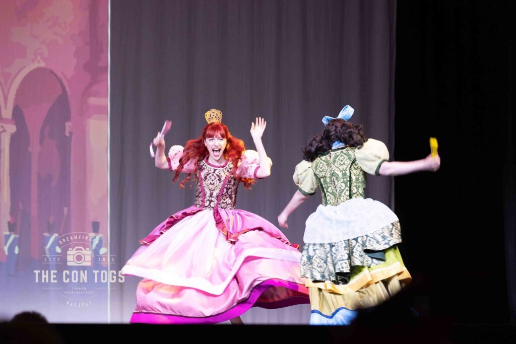 A Tale of Two Step-sisters: The Prince, Cinderella and Petticoat Pandemonium - Made by Amy Morales, John Zamora, Mary Stella and Isabella