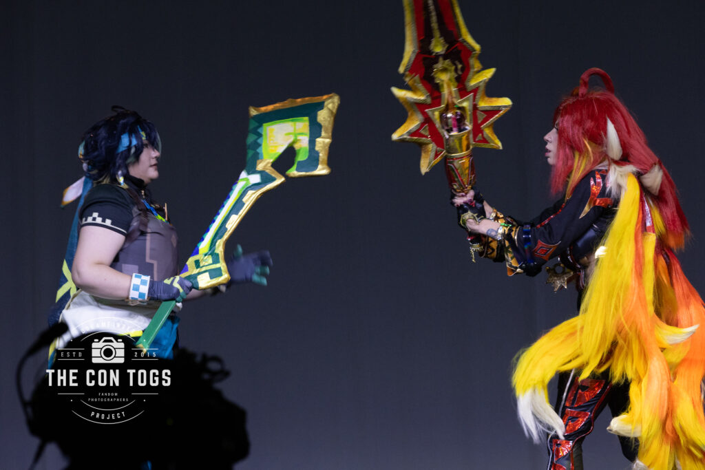 Mavuika and Kinich from Genshin Impact - Annie and Sora