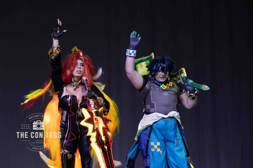 Mavuika and Kinich from Genshin Impact - Annie and Sora