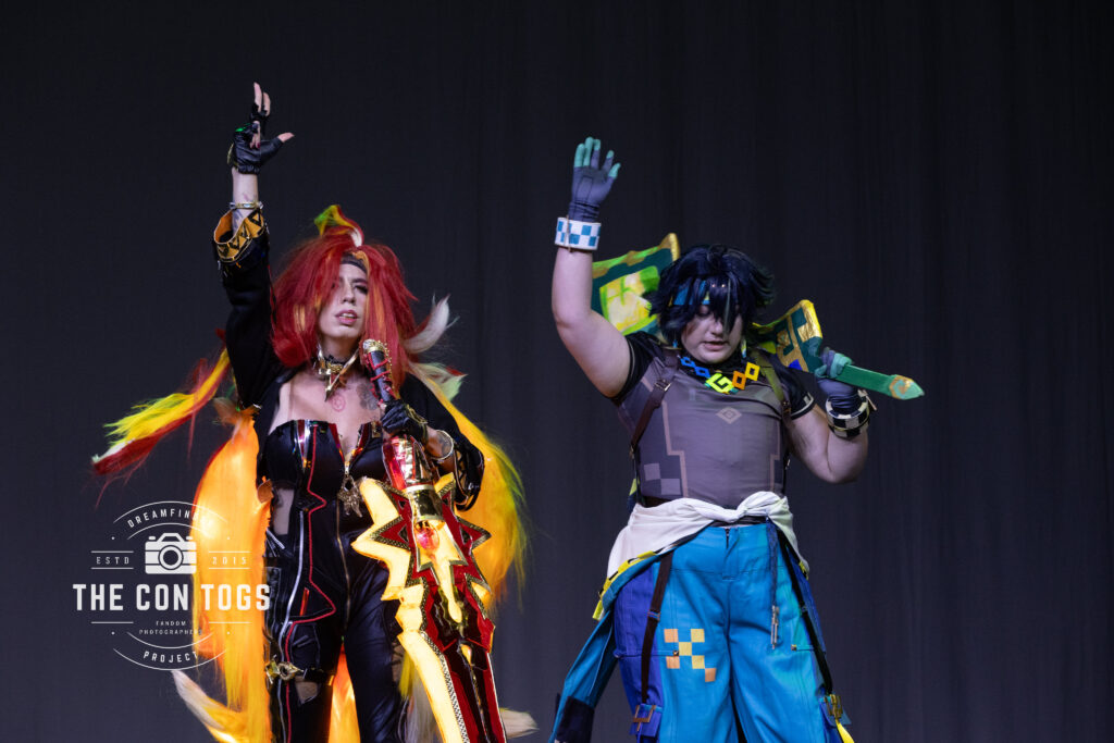 Mavuika and Kinich from Genshin Impact - Annie and Sora