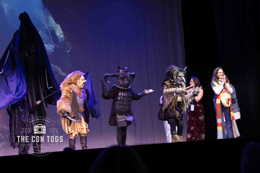 The Art Directors Guild Cosplay Award for Best Visual Media Design - Goblins Don't Do What They’re Told - The Last Unicorn - Made by David Blackweld (BlackwelderArtisan)