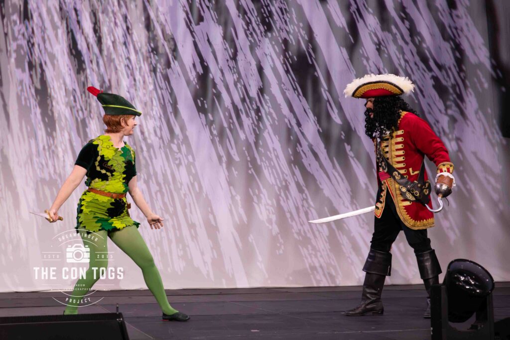 Captain Hook Vs Pan and Tink - Jennifer and Ed Mulvey
