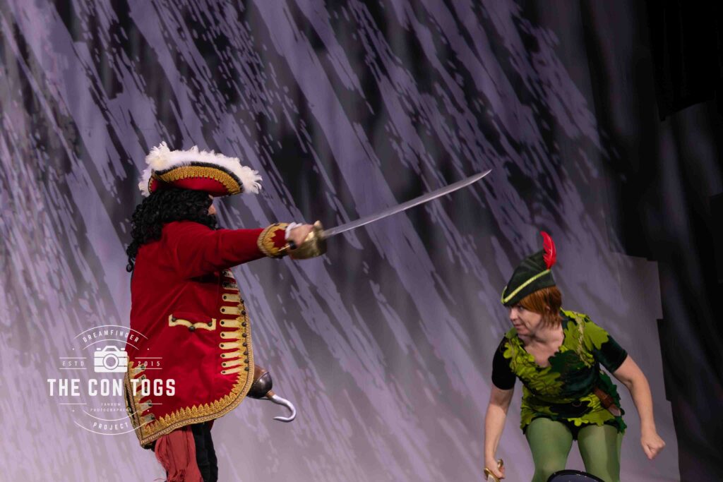 Captain Hook Vs Pan and Tink - Jennifer and Ed Mulvey