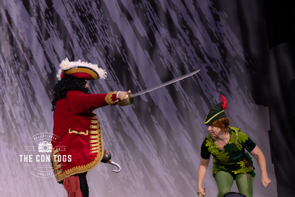 Captain Hook Vs Pan and Tink - Jennifer and Ed Mulvey
