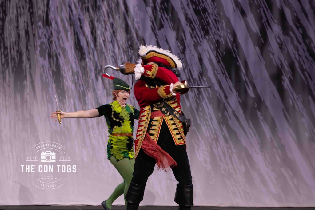 Captain Hook Vs Pan and Tink - Jennifer and Ed Mulvey