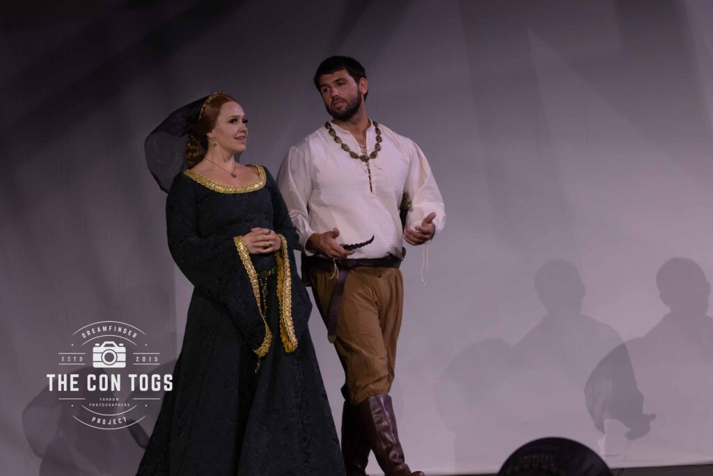 Rhaenyra, Alicent and Ser Cole from House of The Dragon - Starling Cosplay and Westbury Cosplay (Brooke Young)