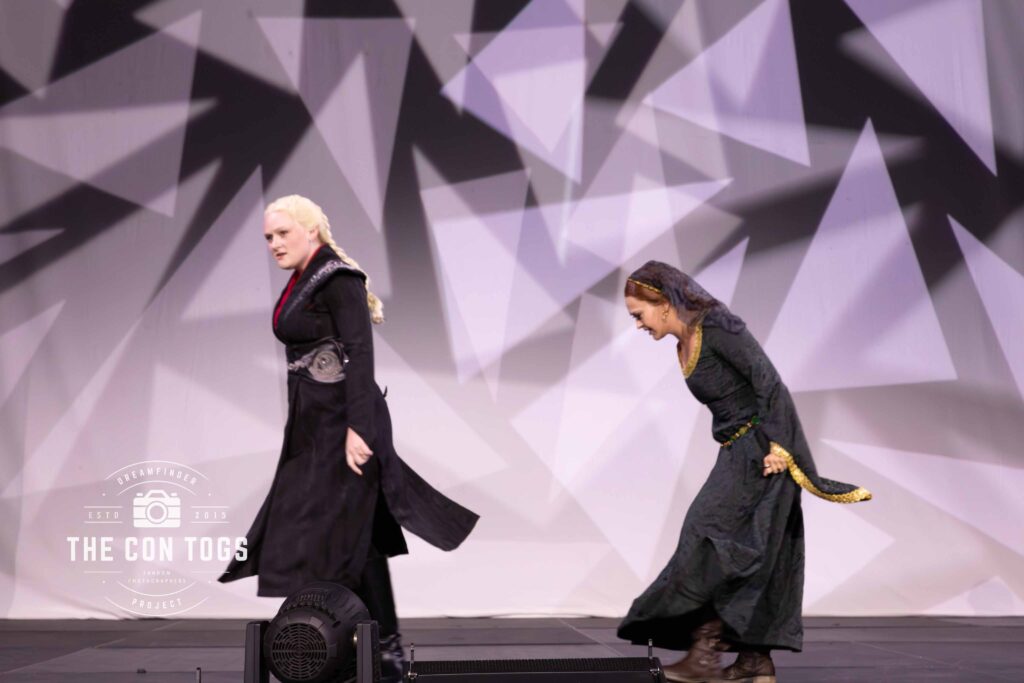 Rhaenyra, Alicent and Ser Cole from House of The Dragon - Starling Cosplay and Westbury Cosplay (Brooke Young)