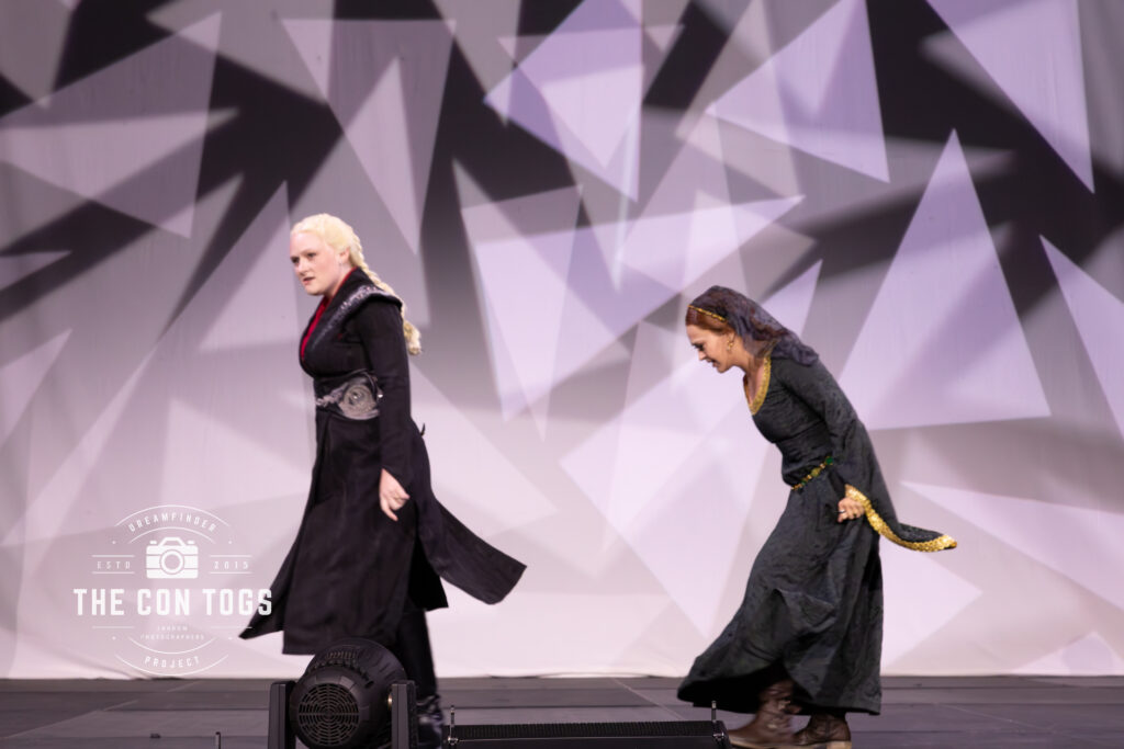 Rhaenyra, Alicent and Ser Cole from House of The Dragon - Starling Cosplay and Westbury Cosplay (Brooke Young)