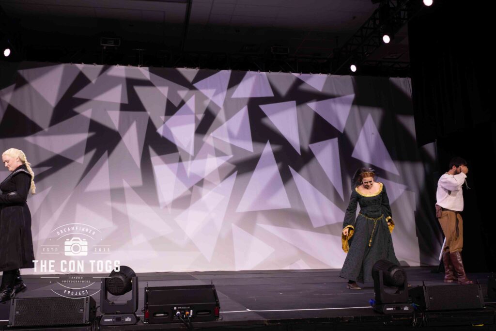 Rhaenyra, Alicent and Ser Cole from House of The Dragon - Starling Cosplay and Westbury Cosplay (Brooke Young)