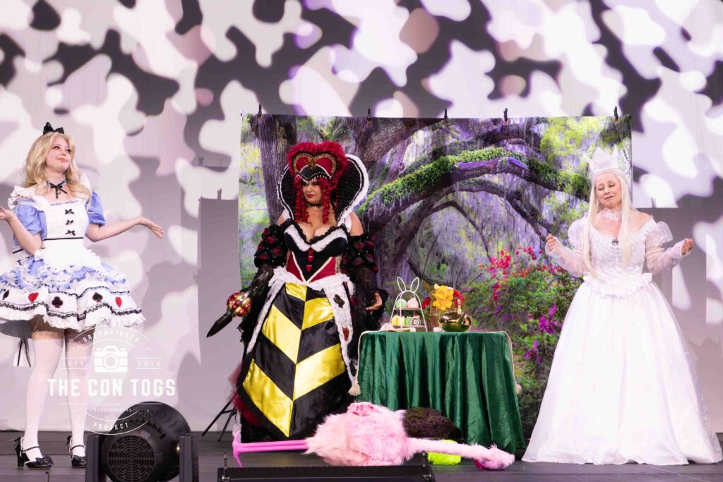 Alice and the Queens Unfortunate Tea Party - Cindyrue Cosplay, Pepper Jack, Lovey D Cosplay