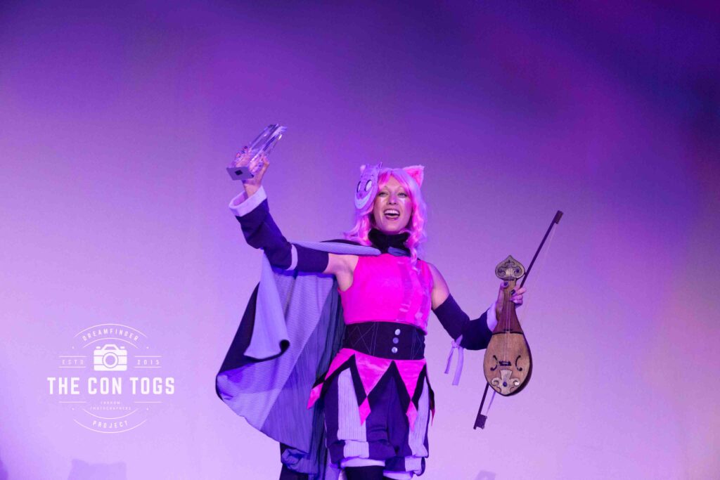 Best Original Design - The Cheshire Minstrel – Happento Cosplay (Tawni Franzen)