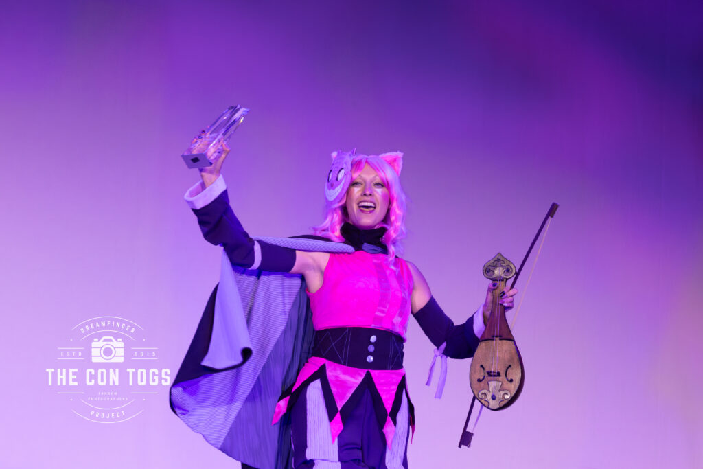 Best Original Design - The Cheshire Minstrel – Happento Cosplay (Tawni Franzen)