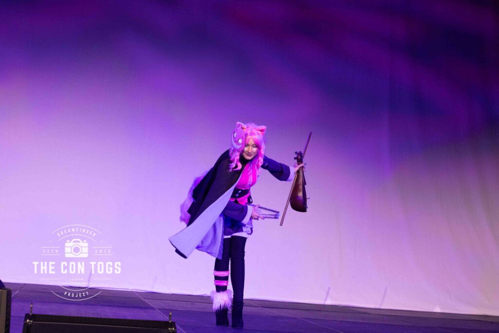 Best Original Design - The Cheshire Minstrel – Happento Cosplay (Tawni Franzen)