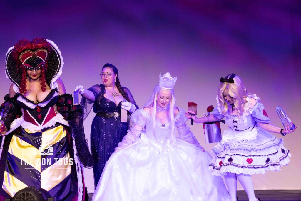 Judges’ Choice - Alice and the Queens Unfortunate Tea Party – Cindyrue Cosplay, Pepper Jack, Lovey D Cosplay (Jacqualyn Shook)