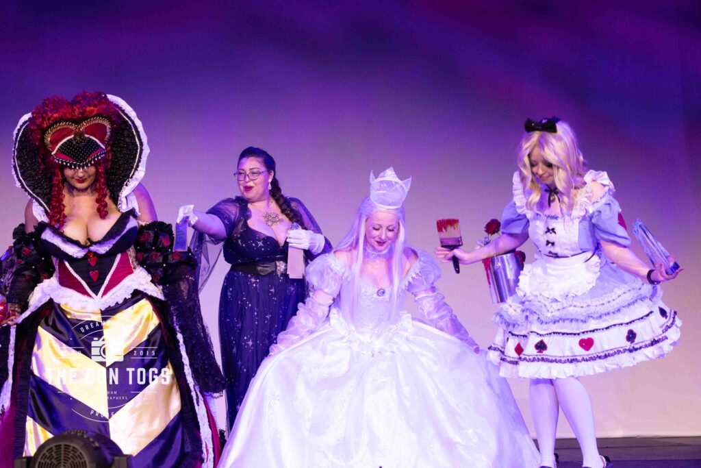 Judges’ Choice - Alice and the Queens Unfortunate Tea Party – Cindyrue Cosplay, Pepper Jack, Lovey D Cosplay (Jacqualyn Shook)