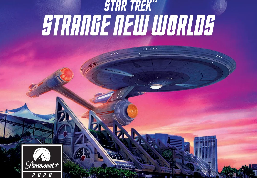 Star Trek: Strange New Worlds San Diego Comic-Con 2026 Badge Artwork