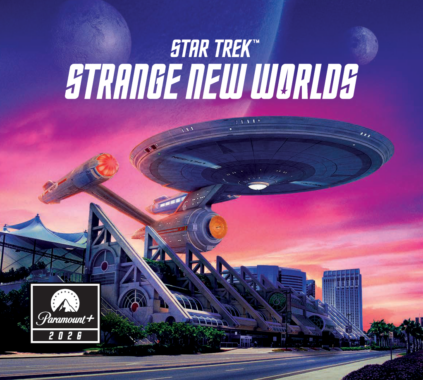 Star Trek: Strange New Worlds San Diego Comic-Con 2026 Badge Artwork