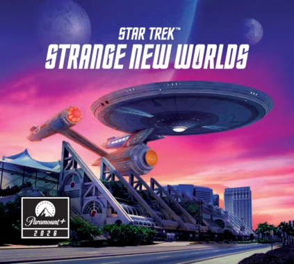 Star Trek: Strange New Worlds San Diego Comic-Con 2026 Badge Artwork