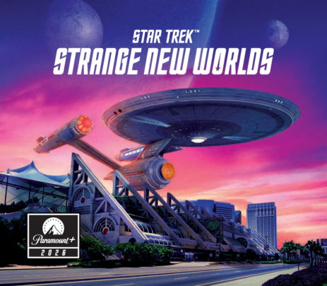 Star Trek: Strange New Worlds San Diego Comic-Con 2026 Badge Artwork