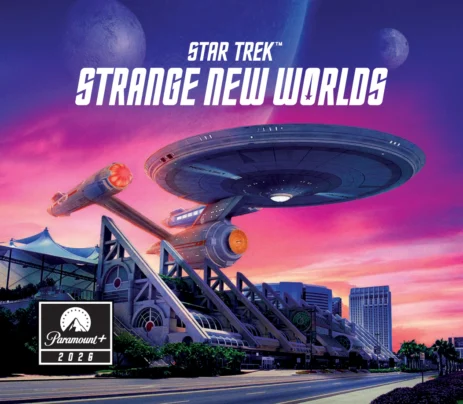 Star Trek: Strange New Worlds San Diego Comic-Con 2026 Badge Artwork