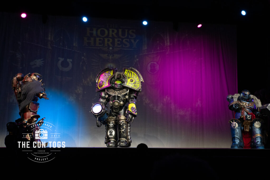 The Horus Heresy - Made by Beyonder Joe. Worn by Beyonder Joe, Michael &Noah Ramirez & Dominck Hansel