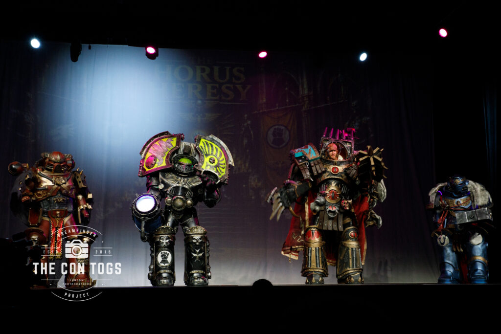 The Horus Heresy - Made by Beyonder Joe. Worn by Beyonder Joe, Michael &Noah Ramirez & Dominck Hansel